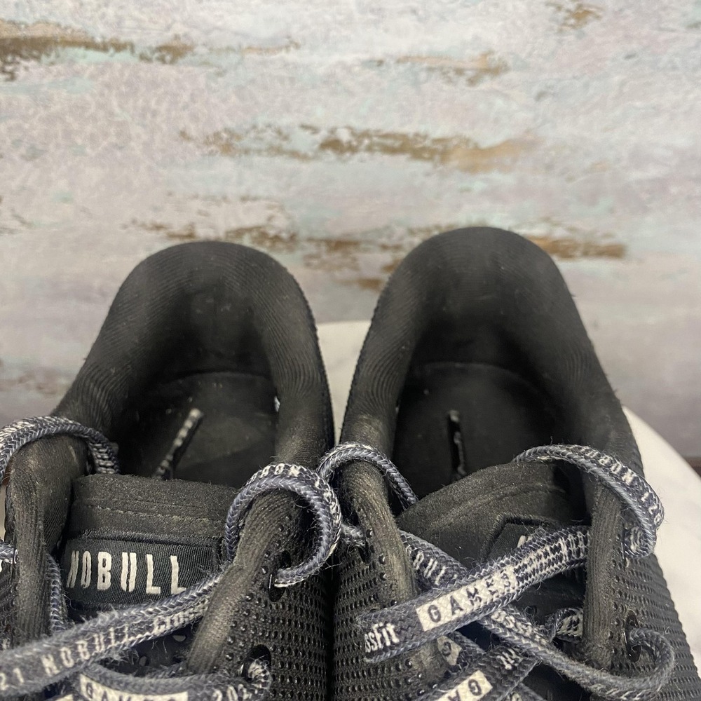NOBULL Shoes Mens Size 8 Black Trainer CrossFit Games Sneakers Low Top Athletic - Picture 8 of 10